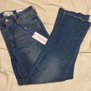 Blue Jeans, Flare & High Rise